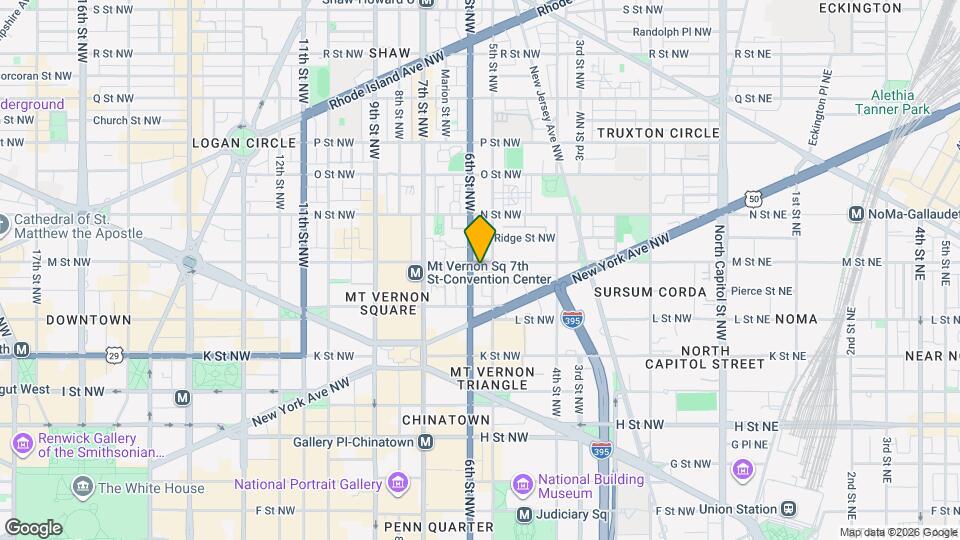 512 M St NW, Unit B Map and Location Details