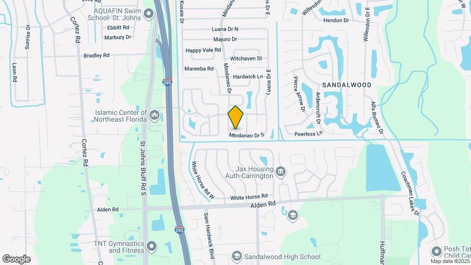 10921 Mindanao Dr S Mapa y Detalles de la Ubicación