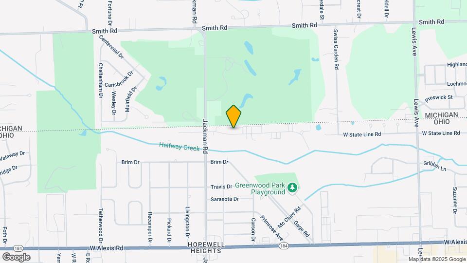 1560 Brooke Park Dr Map and Location Details