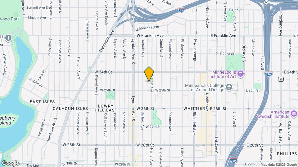 2440 Harriet Ave Map and Location Details