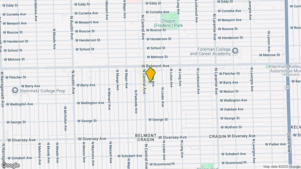 3054 N Luna Ave Mapa y Detalles de la Ubicación