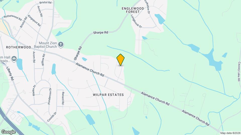 1617 Faircrest Ln Map and Location Details