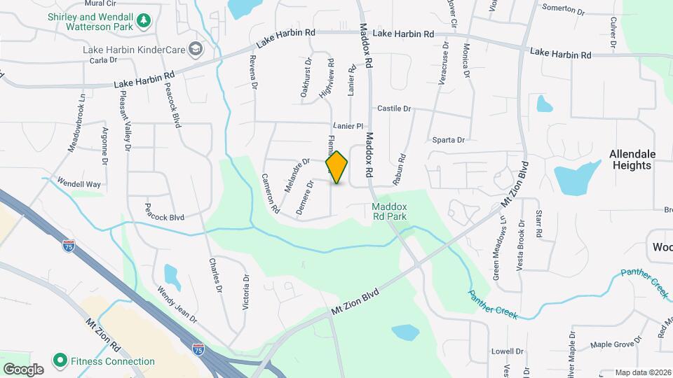 6596 Fleming Rd Map and Location Details
