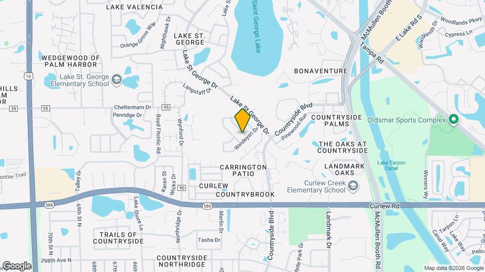 3664 Montclair Dr Map and Location Details