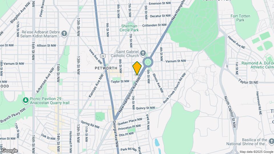 4114 New Hampshire Ave NW, Unit 2 Map and Location Details