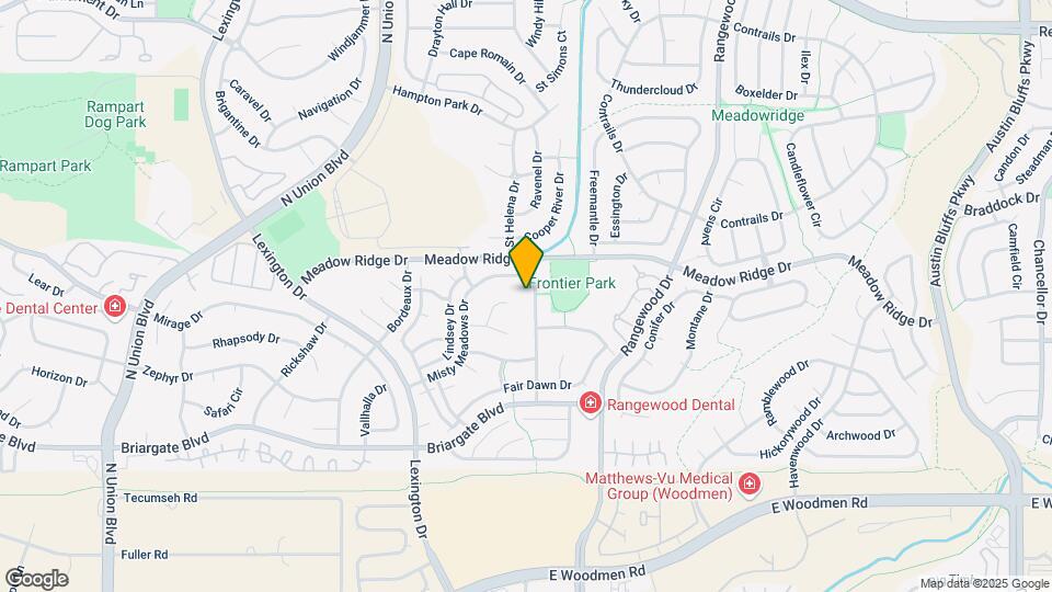 3735 Misty Meadows Dr Map and Location Details