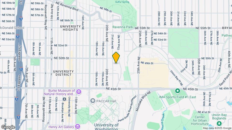 4740 21st Ave NE Map and Location Details
