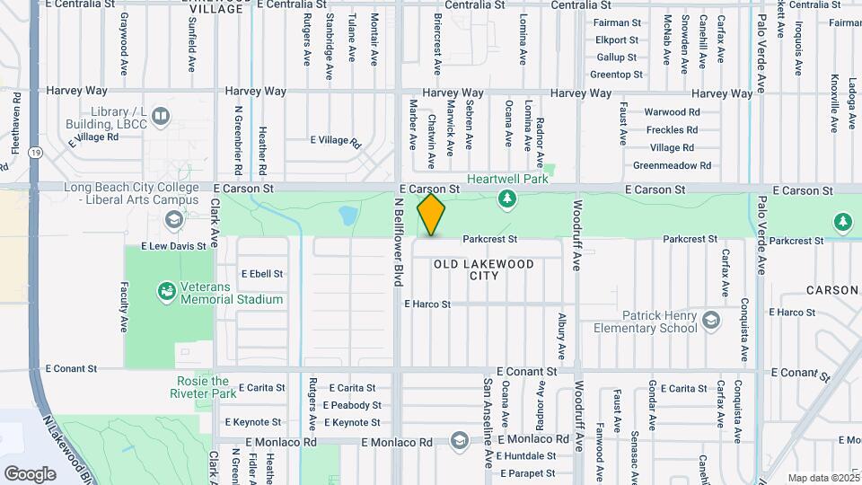 5540 Parkcrest St Map and Location Details