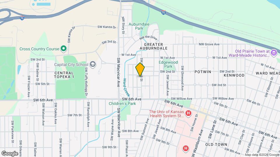 315 SW Roosevelt St Map and Location Details