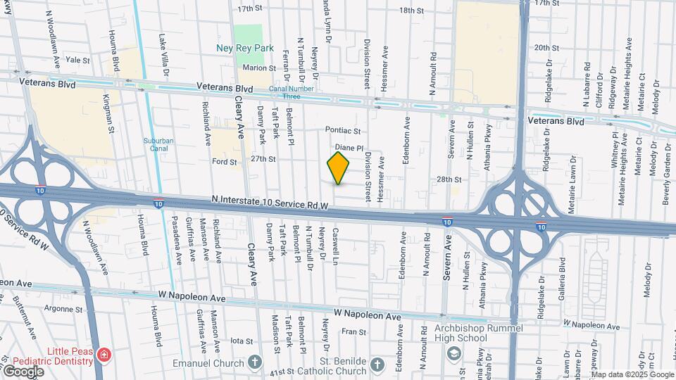 2805 Lexington Dr Mapa y Detalles de la Ubicación