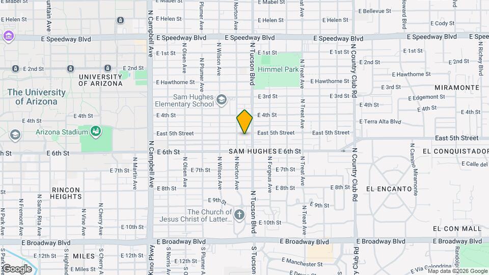 2420 East 5th Street Map and Location Details
