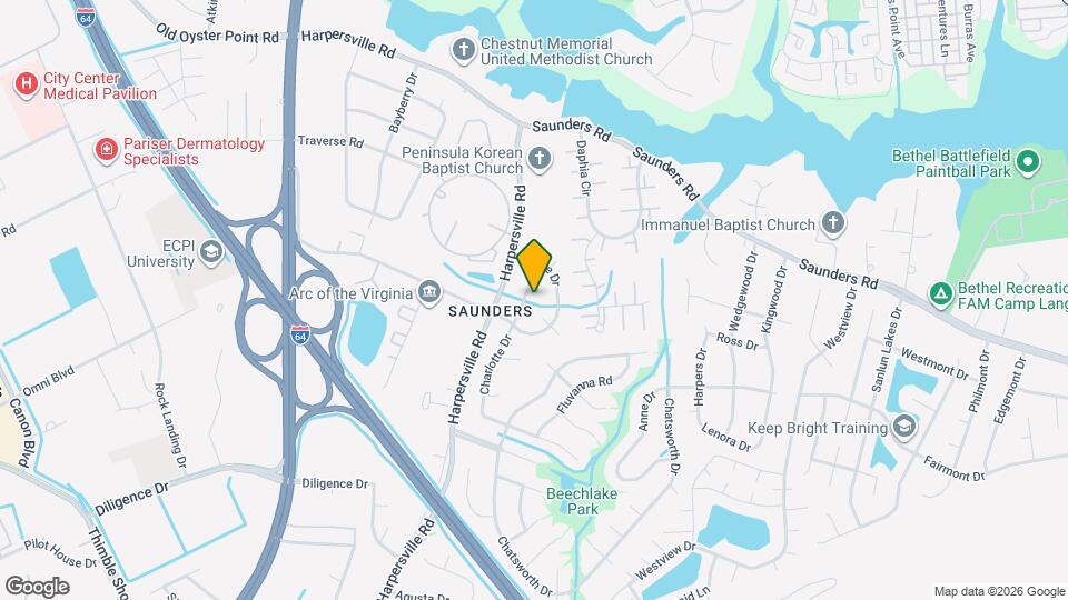 910 Charlotte Dr Map and Location Details