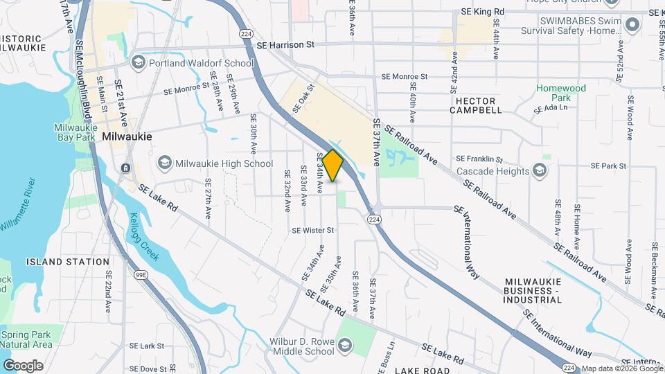 11455 SE 35th Ave Mapa y Detalles de la Ubicación