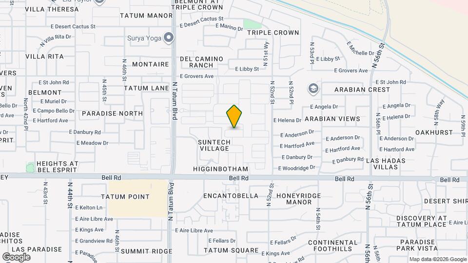 5039 E Campo Bello Dr Map and Location Details