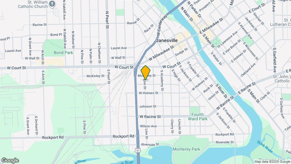 171 Linn St Map and Location Details