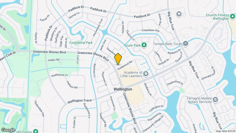 1147 Goldenrod Rd Map and Location Details