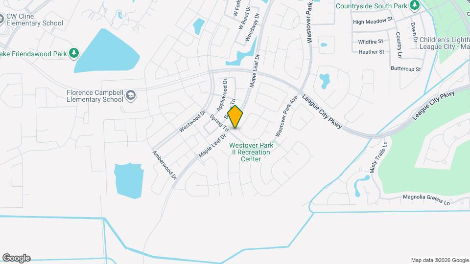 6181 Bridgewater Ln Map and Location Details