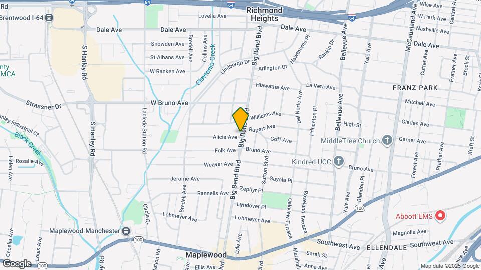 2175 Big Bend Blvd Map and Location Details