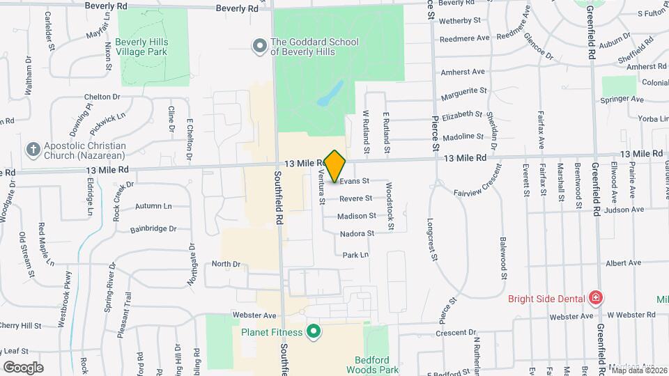 17471 Evans St Map and Location Details