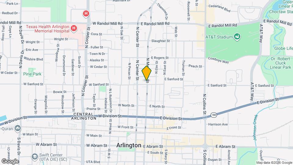 117 E Sanford St Map and Location Details