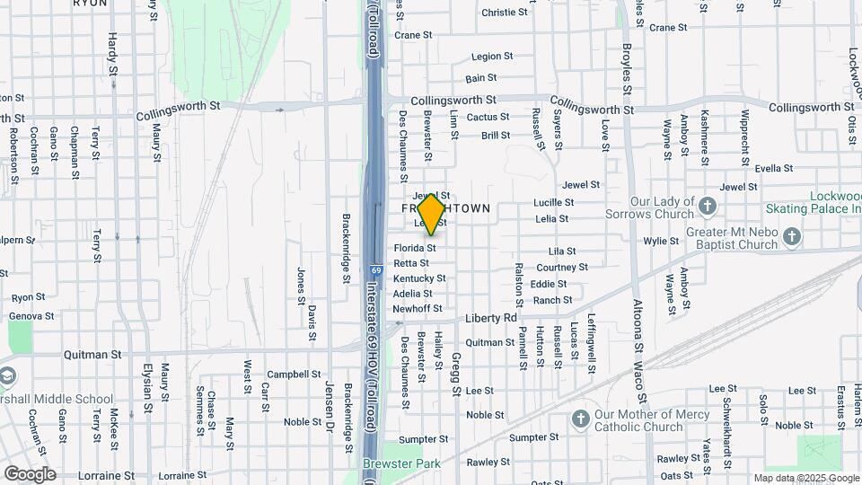 3207 Florida St Map and Location Details