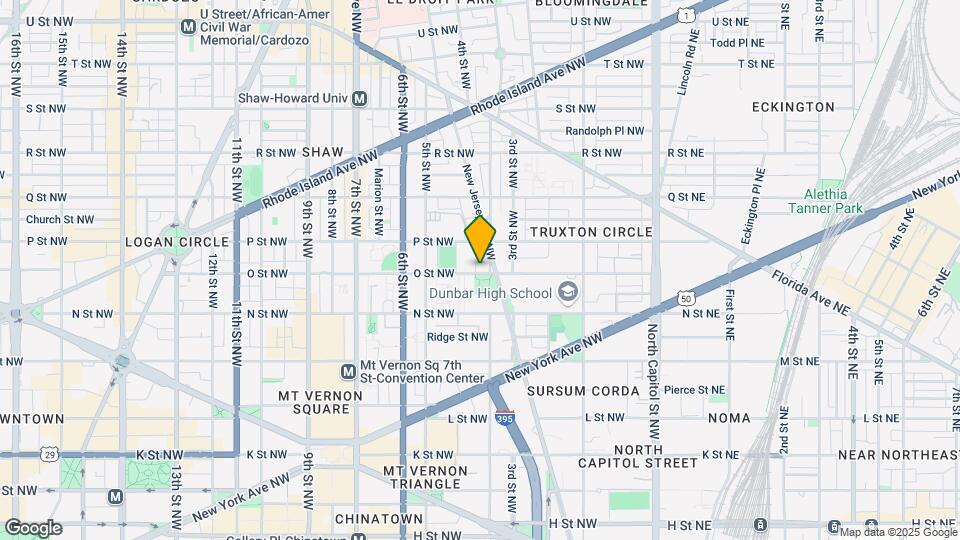 409 O St NW Mapa y Detalles de la Ubicación