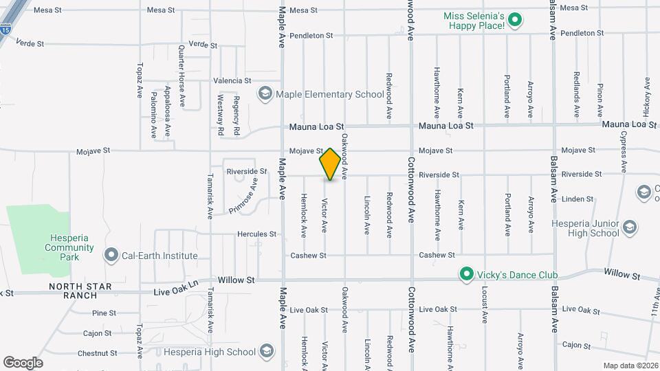 10401 Victor Ave Map and Location Details