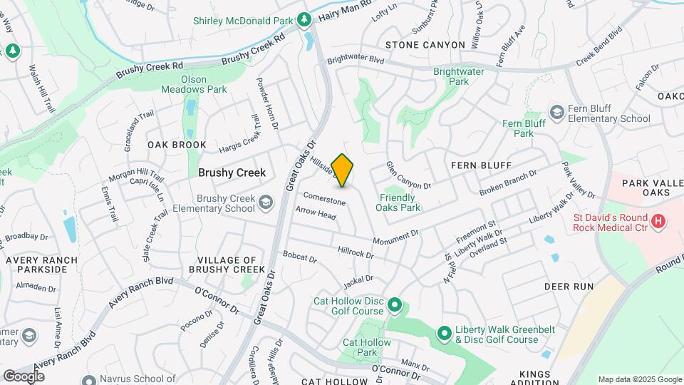 500 Side Cove Map and Location Details