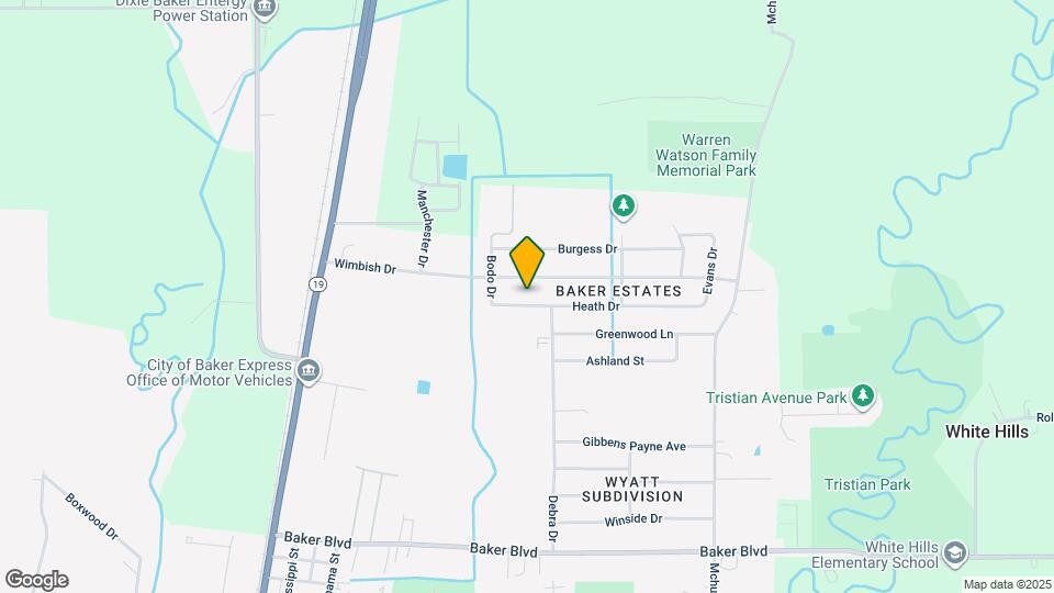 4215 Heath Dr Map and Location Details