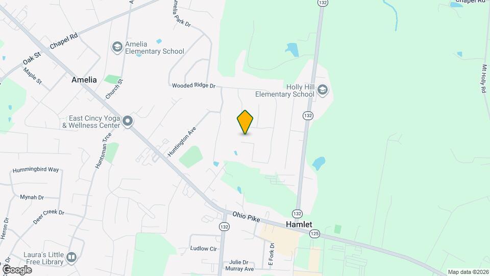 213 Wooded Ridge Dr Map and Location Details