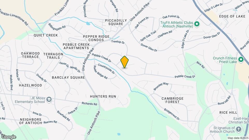 5001 Pebble Creek Dr Map and Location Details