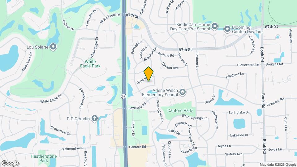 2926 Gypsum Cir Map and Location Details