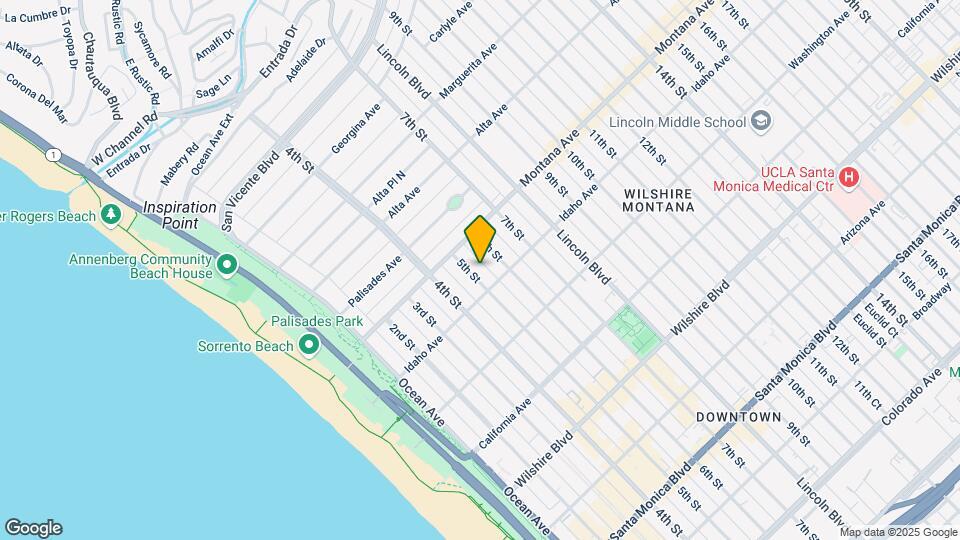 837 5th St Map and Location Details