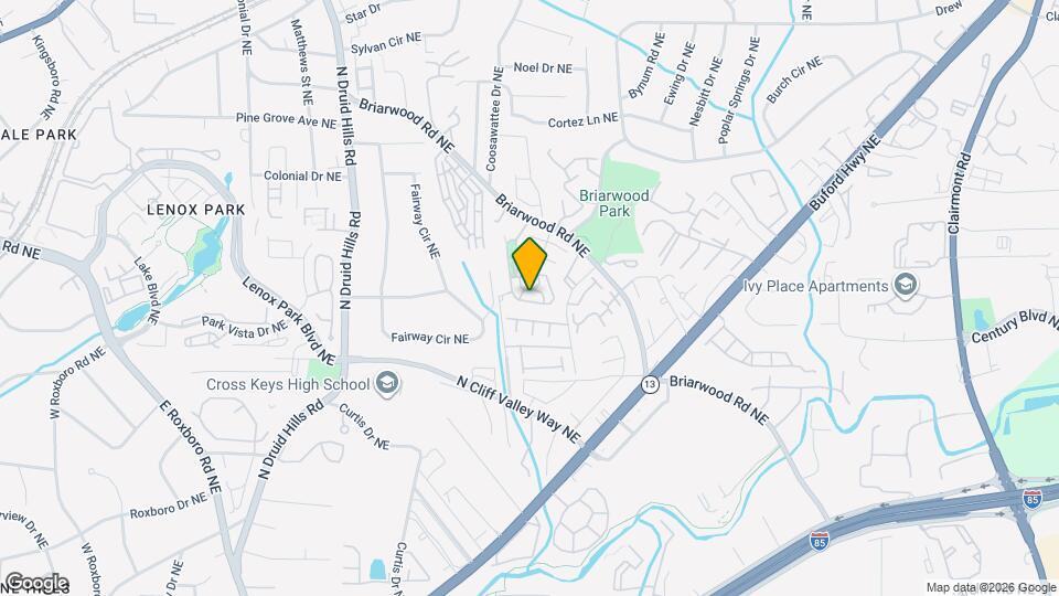 2043 Cobblestone Cir NE Mapa y Detalles de la Ubicación