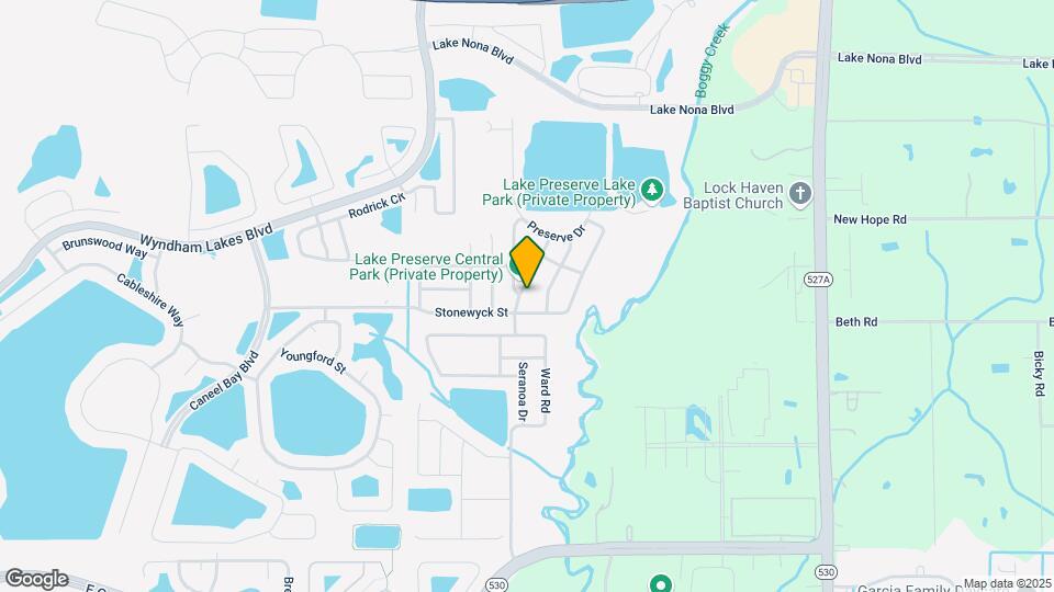 14301 Lake Preserve Blvd Mapa y Detalles de la Ubicación