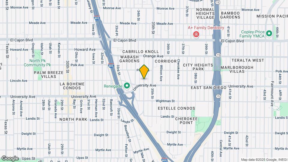 4020 Swift Ave Map and Location Details