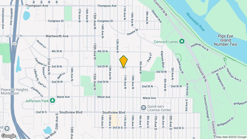 251 11th Ave N Map and Location Details