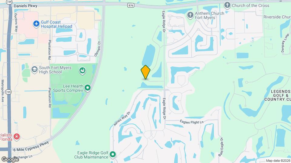 14040 Eagle Ridge Lakes Dr Mapa y Detalles de la Ubicación