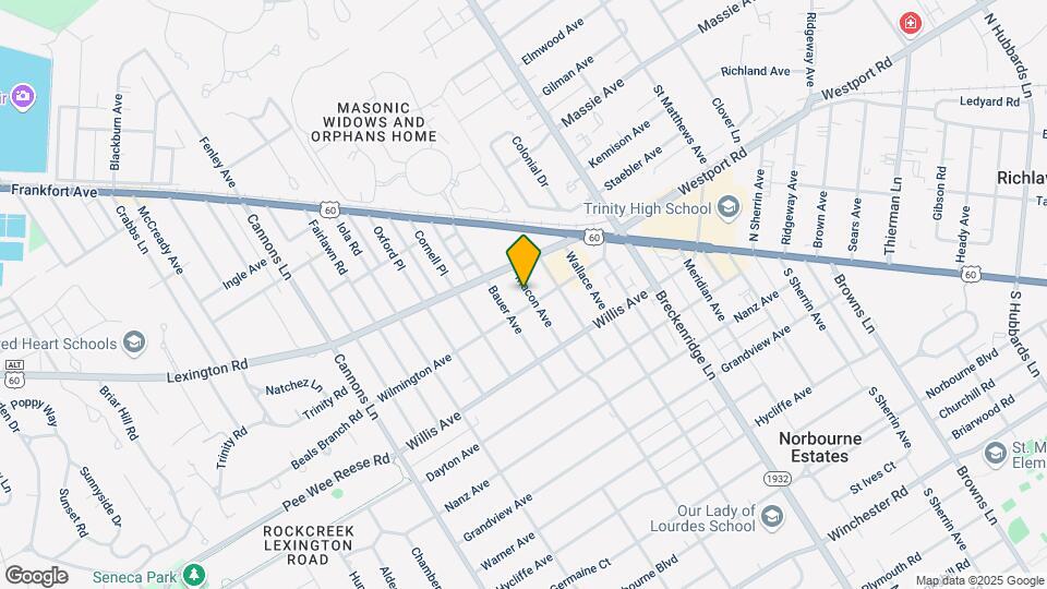 316 Macon Ave Mapa y Detalles de la Ubicación