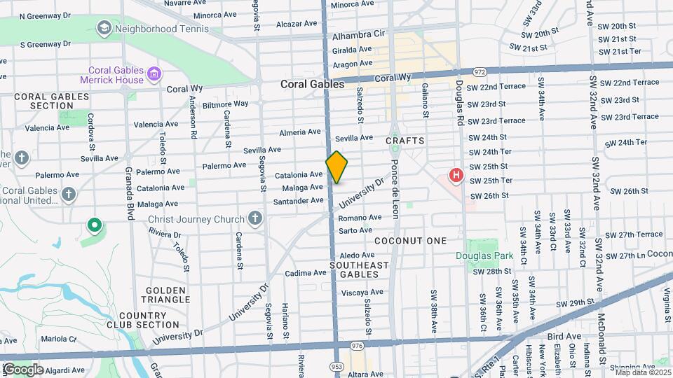 349 Santander Ave Mapa y Detalles de la Ubicación