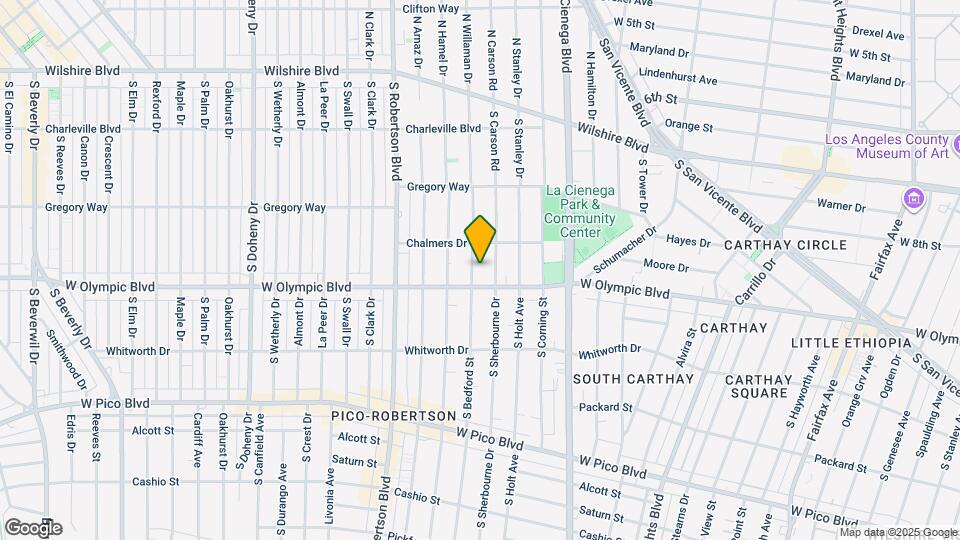 926 S Bedford St Map and Location Details