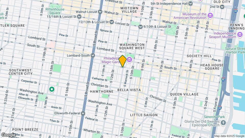 706 S 11th St Map and Location Details