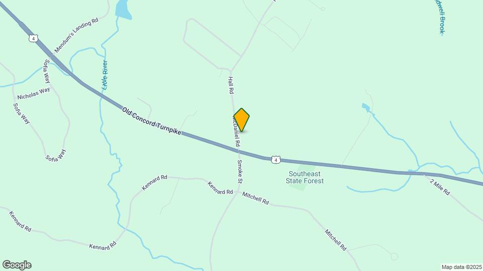 5 McDaniel Rd Map and Location Details