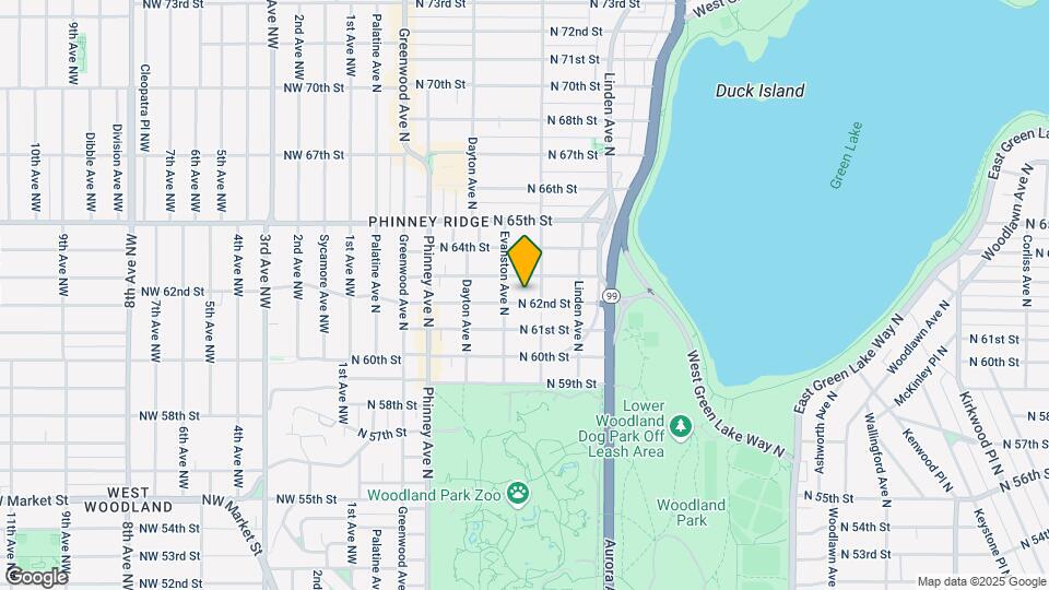 616 N 62nd St Map and Location Details