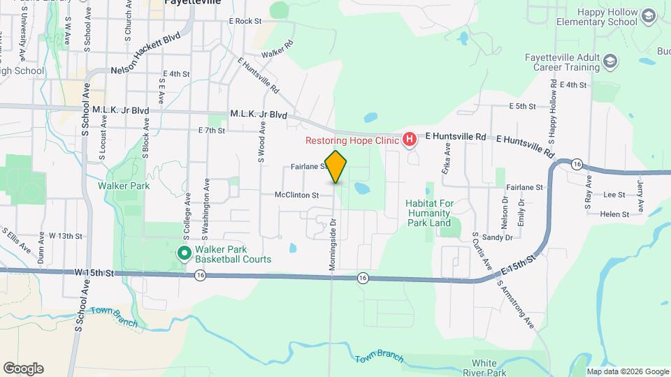 990 Morningside Dr Map and Location Details