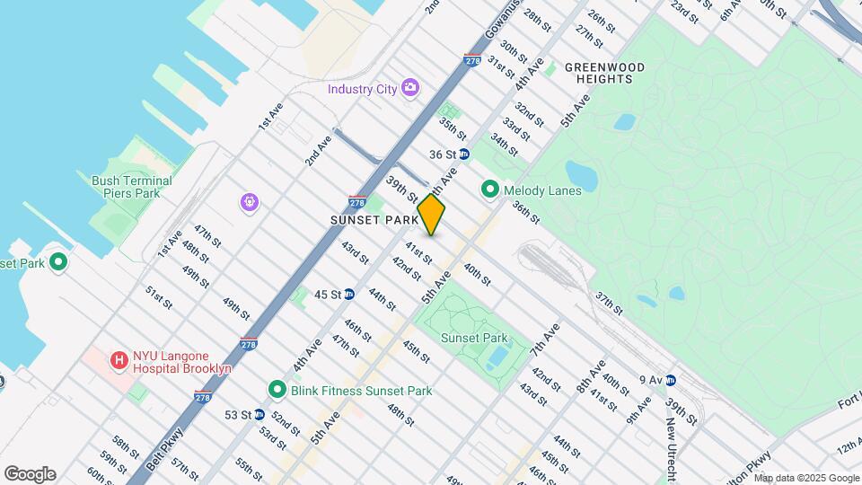 446 40th St Map and Location Details