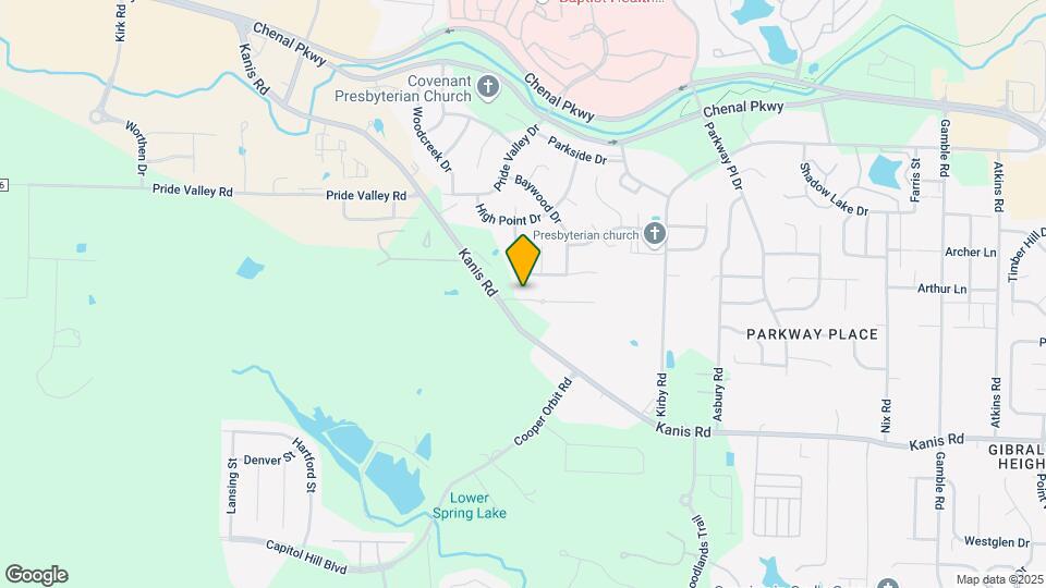208 Kanis Ridge Dr Map and Location Details