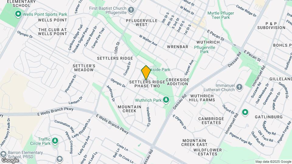 406 Settlers Valley Dr Map and Location Details