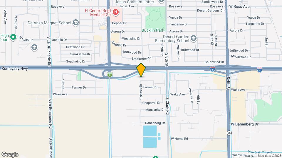 1186 Whitney Way Map and Location Details