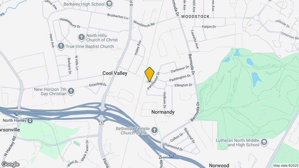 5633 Parchester Dr Map and Location Details